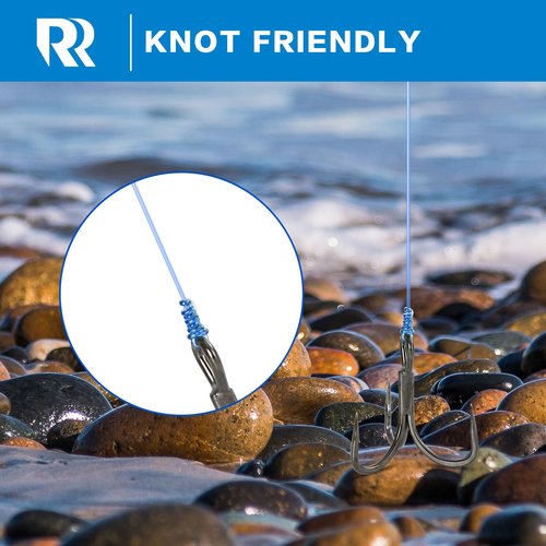 ROCRETA Geode Monofilament Fishing Line - Premium Resistant Nylon Mono Fishing Line 3-100lb - Superior Freshwater & Saltwater Mono Leader Materials 500/1200/2400yds