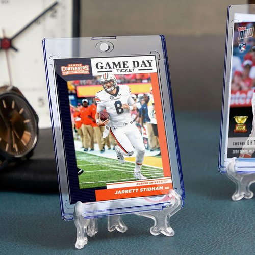 XccMe 200ct Magnetic Card Holder for Trading Cards,35pt One Touch Card Holder,UV Protectors Hard Plastic,Display Card Case,Baseball Cards Holder for Sports,Football,Game,MTG (200 PACK)