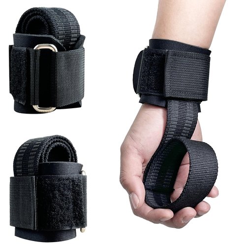 4 Pack Wrist Straps for Weightlifting with Wrist Support Band, Non-Slip & Padded Cotton Weight Lifting Wrist Wraps, Gymreapers Lifting Wrist Straps with Durable Velcro Reinforce Gym Straps Weight Lifting