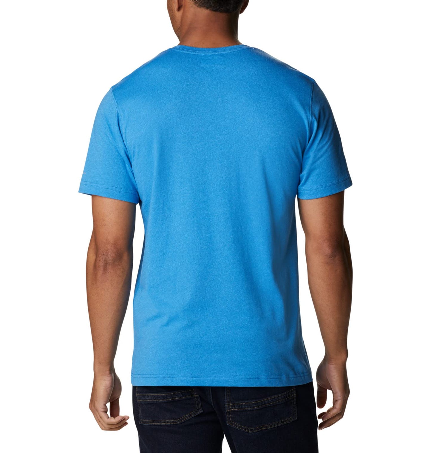 Columbia Men's Thistletown Hills Short Sleeve, Bright Indigo Heather, 1X Big