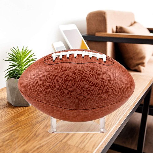Tasybox Acrylic Ball Stand Holder, Sports Ball Storage Display Rack for Basketball Football Volleyball Soccer Rugby Balls 2 Pack Clear