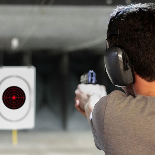 LikeLety 6 Inch 100 Pack Splatter Targets, Adhesive Shooting Target Stickers with Yellow Effect for BB Gun, Pellet Gun, Airsoft, Pistol, Rifle Shooting Practice, Round A
