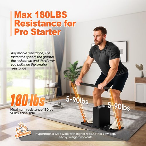 SR3 Pro Smart Home Gym Equipment ，Max 180lbs Resistance Portable Full Body Workout Cable Machine with Ambient Light,at Home Gym | All in One Gym for Travel | Foldable Gym & Home Exercise Equipment