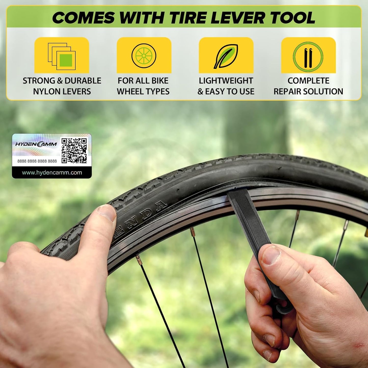 2/4 Pack 20/26x2.125/2.40 Bike Tube, 20/26x2.125 Bike Inner Tube with 35mm AV Schrader Valve, Butyl 20/26x2.40 Tube with 2 Tire Levers, 20/26x2.125/2.20/2.25/2.30/2.35/2.40 for MTB/City Bike