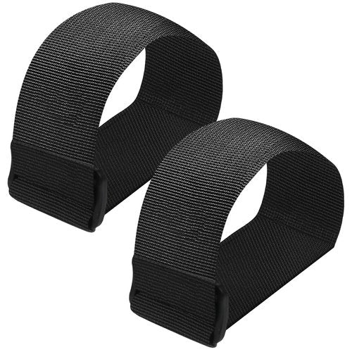 GUMWIG 4 Pcs Leg Exerciser Traction Straps, Under Desk Elliptical Pedal Band for Seniors, Secure & Stability for Electric Ellipse Equipment, Peddler Foot Exercises Machine Home Office Accessories
