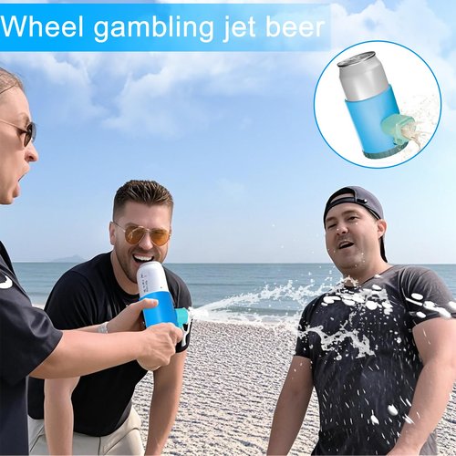 Shotguns Roulettes, Shotgun Roulette Drinking Game, Randomized Beer Shotgun, Fun Bachelor Party Gift for Tailgate BBQ Pregame or Funny White Elephant (1 Piece)