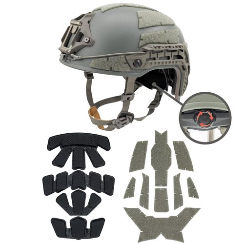 FMATAL GEAR FMA CM Ballistic Helmet Fast Airsoft Tactical Helmet for Paintball Outdoor Sports Hunting Shooting (FG, LXL)