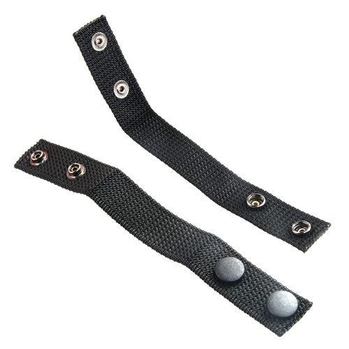 SANNIX 10pcs Duty Belt Keeper Nylon Tactical Keeper With Double Snaps for Security Police Fixing