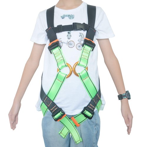 HeeJo Kids Body, Youth Safety rappelling Climbing Belts for Outdoor Expanding Training 7-13 Years…