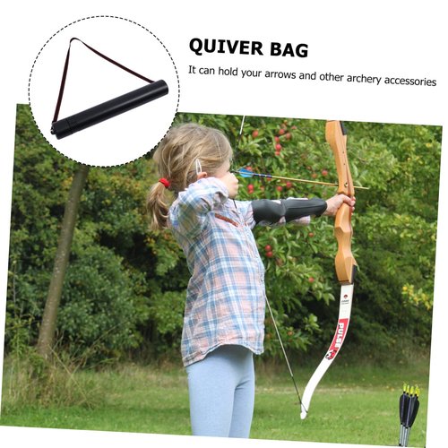 UKCOCO Telescopic Arrow Storage Container Hand-held Archery Bag for Easy Carrying Design for Arrows and Accessories and