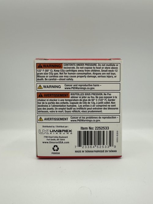 Umarex High-Grade CO2 Cartridges for Pellet Guns, BB Guns and Airsoft Guns