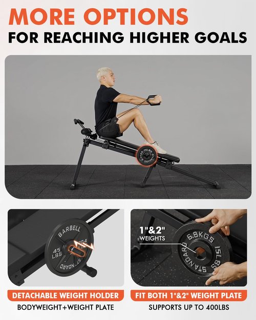 GMWD Total Home Gym with Detachable Footplate,Swing Attachment and Weight Holder,Versatile Total Body Training Machine for Home Gym Workout(Machine Only)