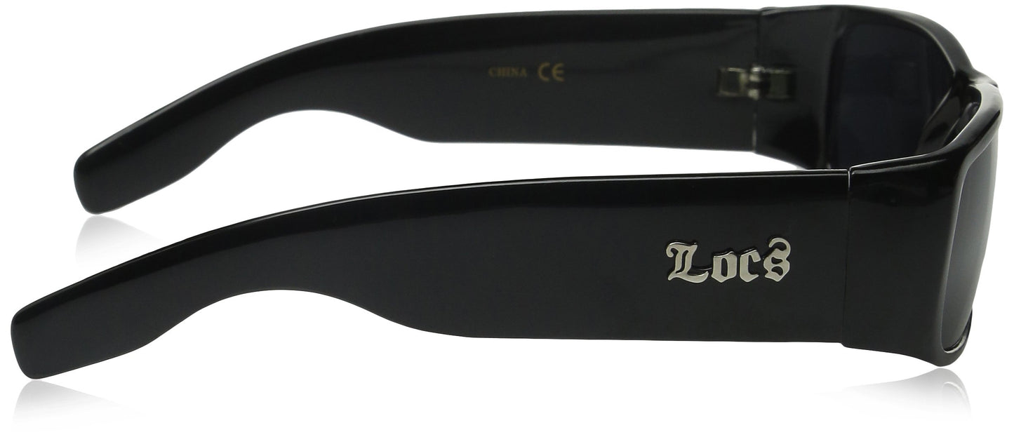Locs 9006 Hardcore Gangster Sunglasses - Original Black
