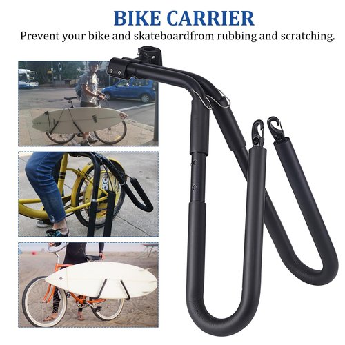 Surfboard Bicycle Carrier Rack,Surfboard Bike Rack,Bicycle Surfing Carrier Mount,Bike Skimboard,Side Kiteboard Holder