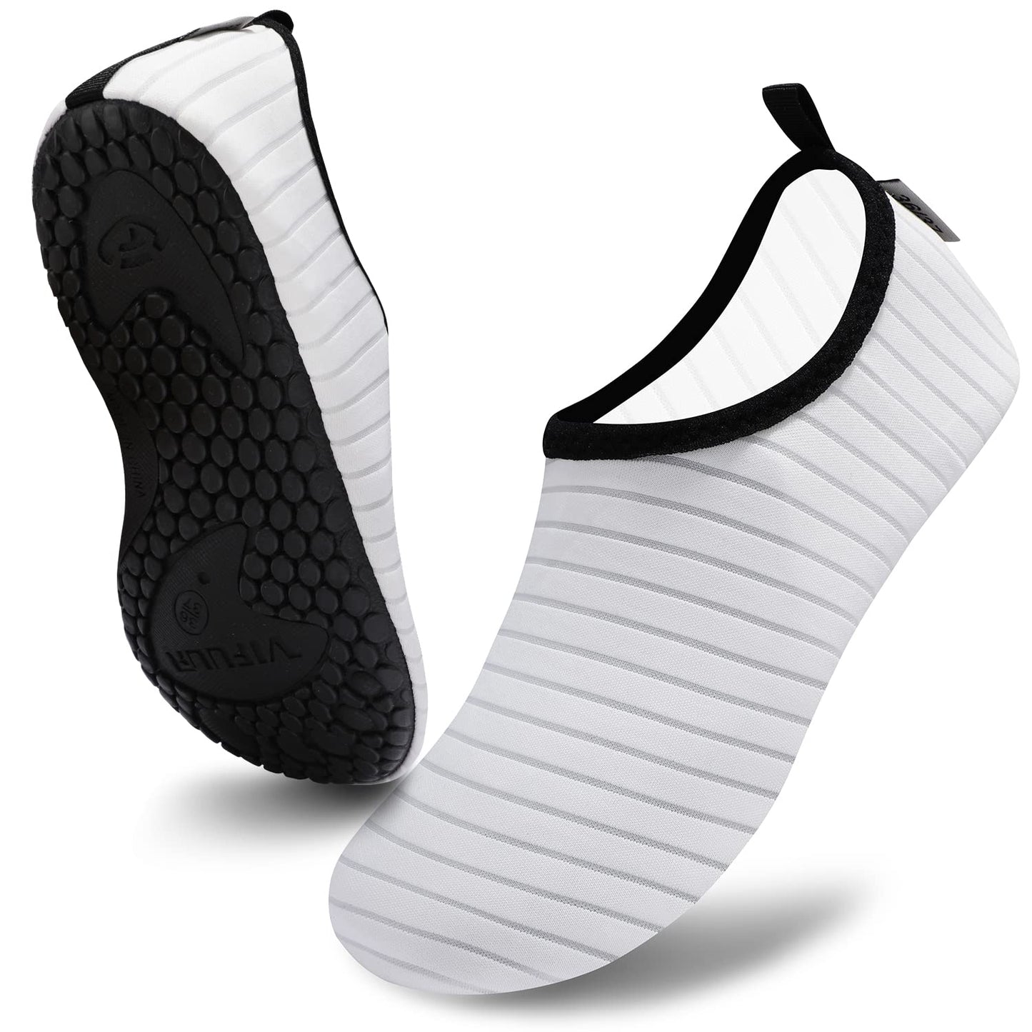 VIFUUR Water Sports Unisex Shoes White - 9-10 W US / 7.5-8.5 M US (40-41)