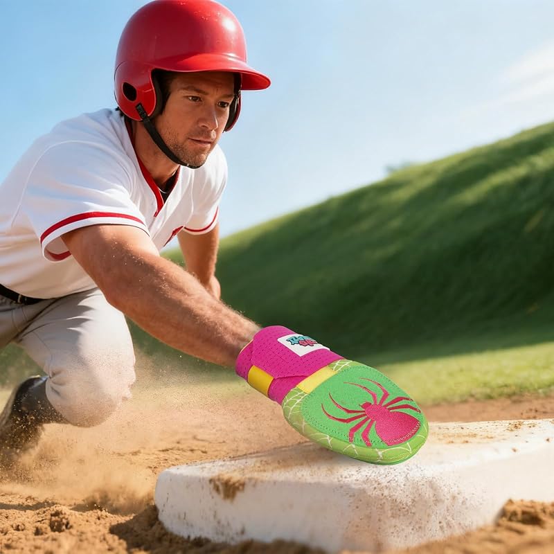 Big Crazy Sliding Mitt for Youth & Adults - Spider Embroidered Sliding Mitt (Ages 12+)