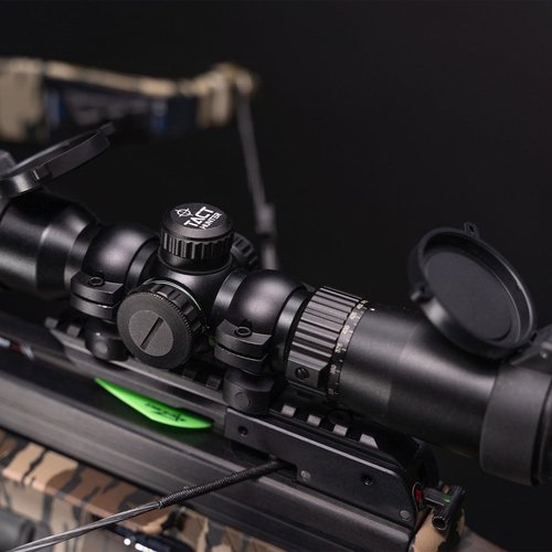 Excalibur Mag MAX Accurate High-Output CeaseFire Archery Hunting Crossbow - Scope, Scope Rings, 3 Quill Arrows with 100Gr Field Points, 4-Arrow Quiver Included