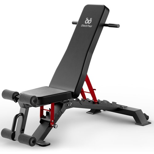 Adjustable Weight Bench - Workout Foldable Strength Training 1300lb Capacity Heavy Duty Weight Benches for Home Gym Exercises Incline Flat Decline Sit-Ups Full Body Workouts