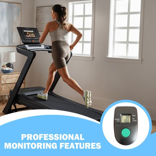 Bike Speedometer Wireless, Bike Speedometer, Professional Monitor for Stationary Bikes Waterproof Cycling Odometer for Rowing Machine Cycling Counter Gym Accessories