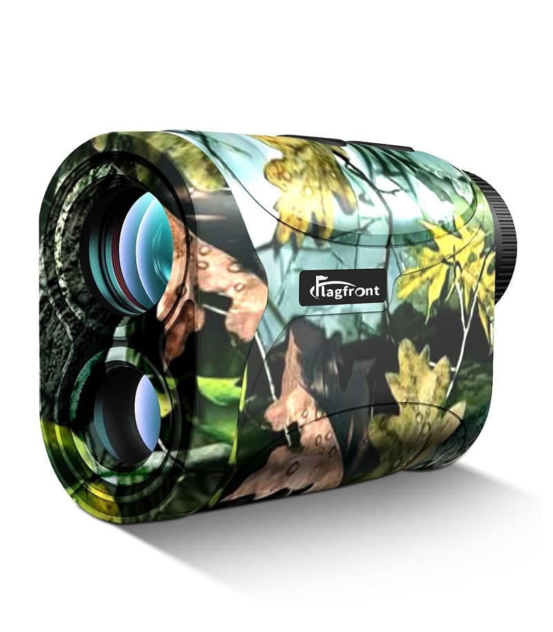 1200-Yard Laser Rangefinder for Golf & Archery — Quick Readings, 6x Magnification