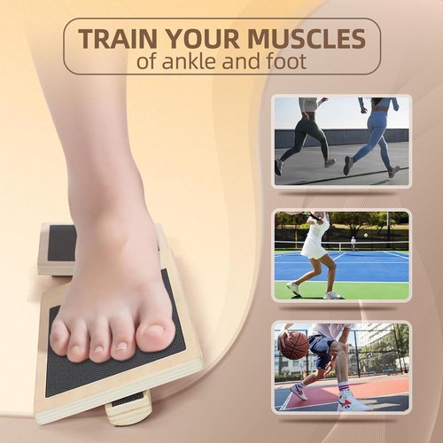 Ankle Balance Board, Foot Strength Trainer, Used for Sprain Recovery, Plantar Fasciitis Relief, Posture Correction Device, Balance Training.