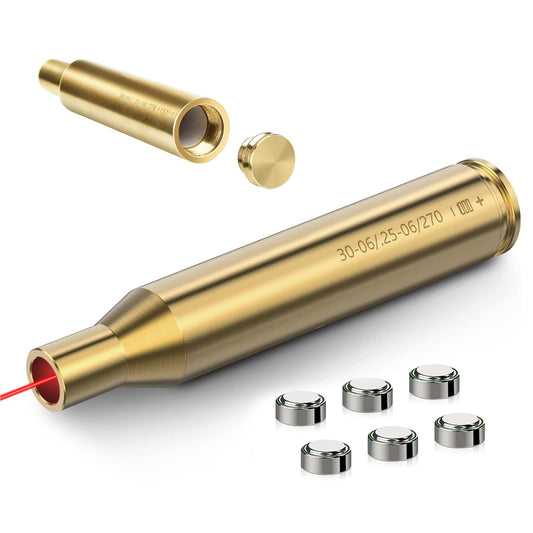 360 Tactical 30-06 25-06 and 270 Cartridge Laser Bore Sighter .270 Red Laser Sight Hunt Sight …