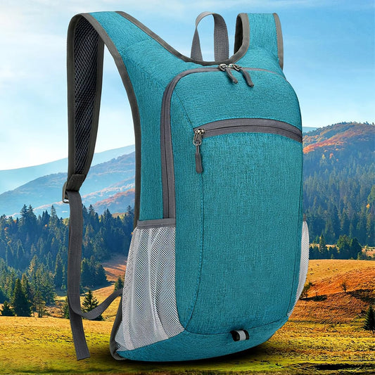 1PC Lightweight Foldable Travel Backpack for Men and Women, Blue