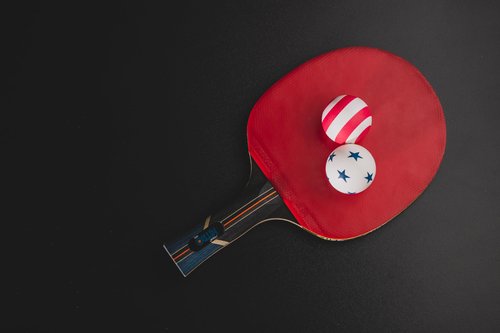 STIGA 6 Pack Stars/Stripes Table Tennis Balls - 40mm ITTF Regulation Size and Weight Ping Pong Balls