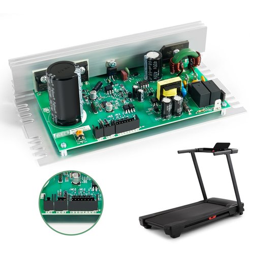 VORGENS MC1618DLS 386762 Treadmill Control Board, Compatible with Icon|Proform|NordicTrack Treadmill Motor Board #Replace ZC0547 Treadmill Motor Controller 398056 386816 398076 (Black Sockets)