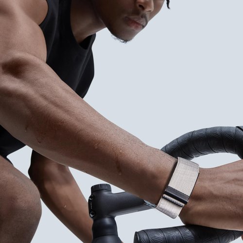 surundo Nylon Sport Band Compatible with Whoop Band 4.0 Strap Men Women, Breathable Nylon Adjustable Waterproof Replacement Wristbands Straps for Whoop Band 4.0