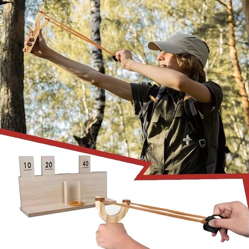 Biodegradable Clay Slingshot Ammo for 3/8 Inch - Straight & Precise Practice Slingshot Ammo - 500pcs Nontoxic Pocket Slingshot Ammo
