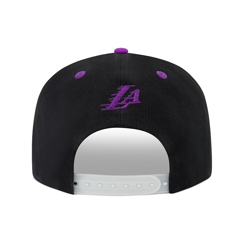 NBA Team Color Adjustable Hat Cap - One Size Fits All, Los Angeles Lakers (Team Color+One Size+Los Angeles Lakers)