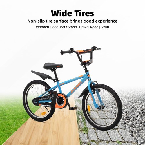 ACEGER BMX Style Kids Bike for Ages 2-10 Years Old Boys Girls and Toddler, 12 14 16 Inch Children Bicycle with Training Wheels, 20 Inch Bike with Kickstand, Multiple Colors.