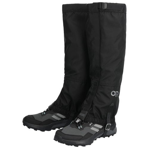 Outdoor Research Men’s Rocky Mountain High Waterproof Gaiters – Durable Hiking Gaiters & Hunting Gaiters for Trail and Backcountry Use, Black, M