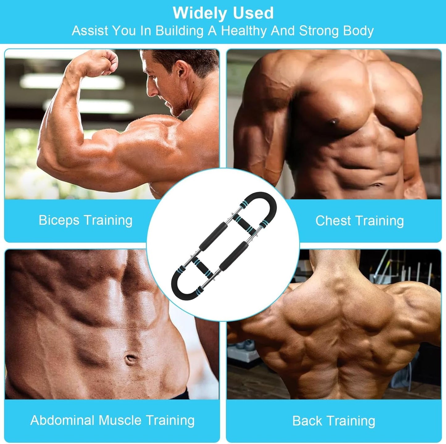 2025 Pro Saker Twister Arm Trainer Adjustable Chest Workout Equipment Arm Trainer for Men and Women Shaker Twister Arm Trainer Chest Clip Muscle Arm Workout Equipment at Home Workout Equipment
