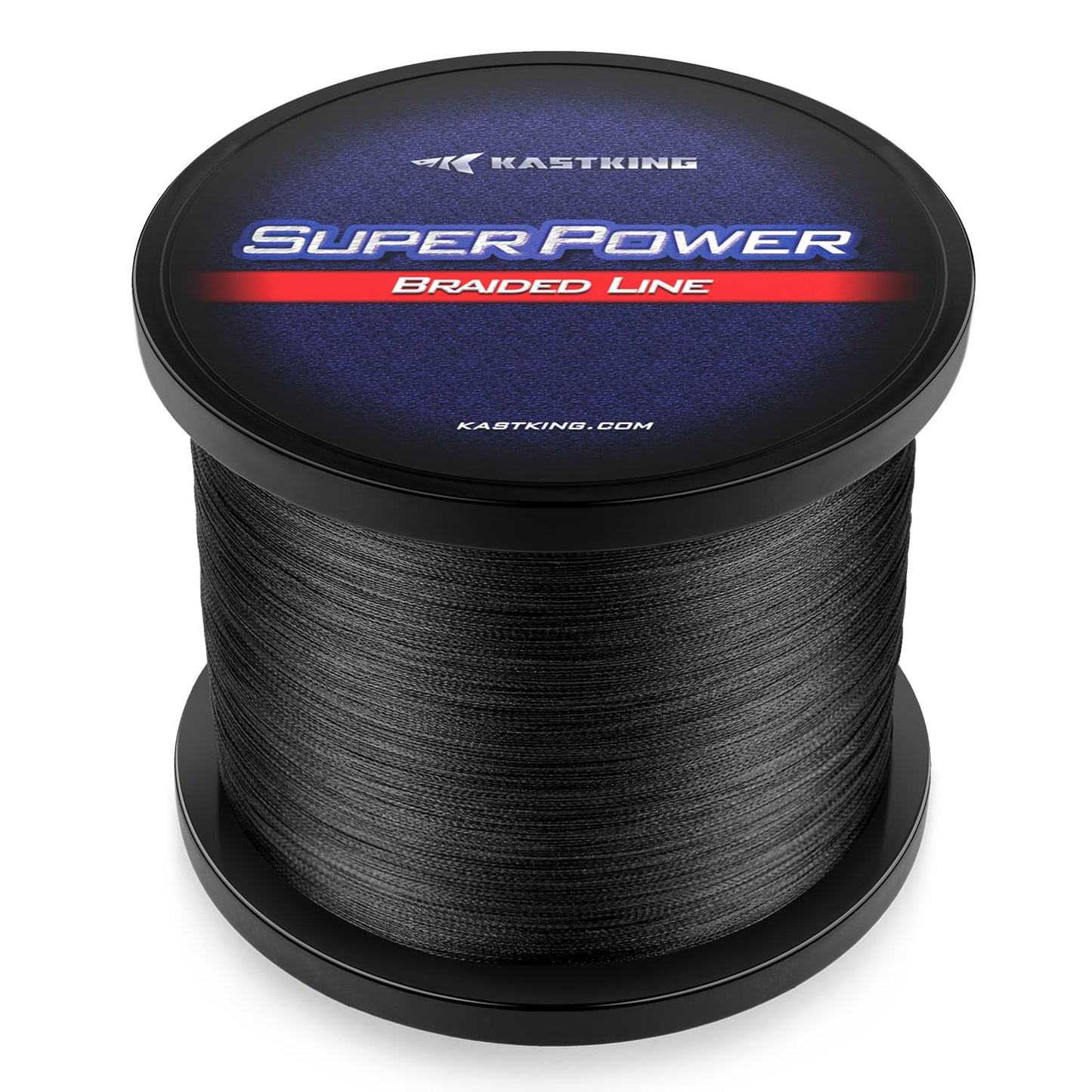 KastKing Superpower Braided Fishing Line, Black, 50LB, 150 Yds