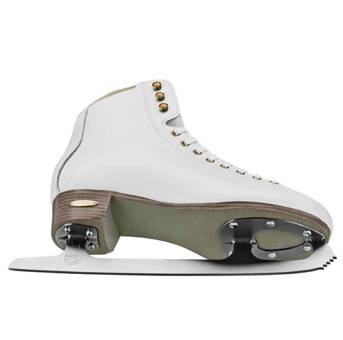 Lake Placid Alpine 900 Women's Traditional Figure Ice Skate White Size 8