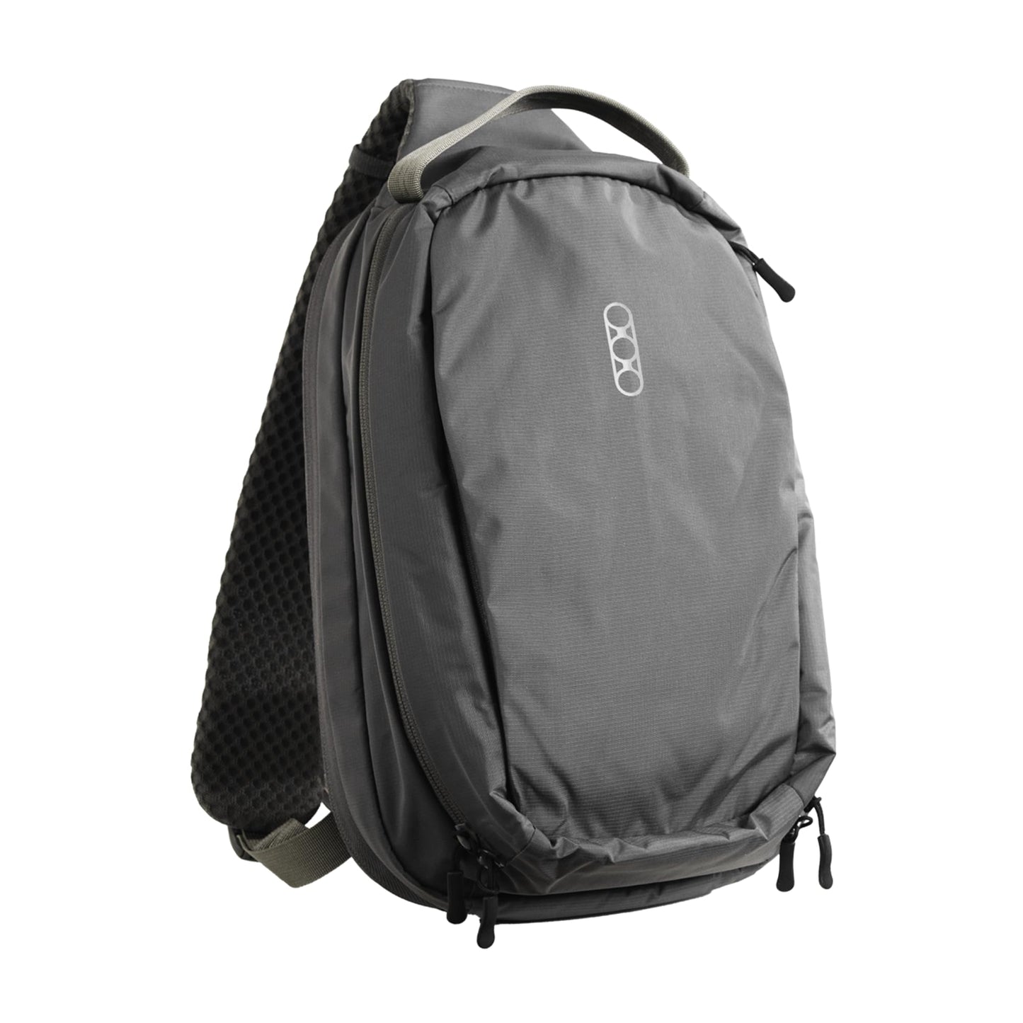 Eberlestock Fade Sling Tactical Crossbody Bag for Men – EDC Sling Backpack with Concealed Carry Compartment, Hydration Pass-Through, Loop Lined Pockets – 14”x9”x4.5”, 573 Cu In – Steel