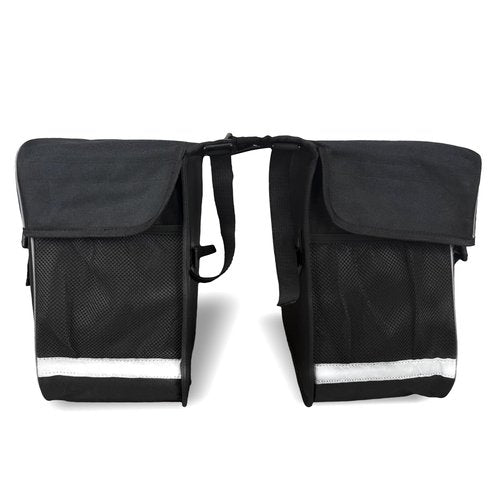 Wildeway SummitX/FW11-3.0 Electric Bike rear Rack Bag Bike Trunk Bag Waterproof, Bicycle Pannier Bag Cycling Rear Seat Storage Bag, Bike Bag for Rear Carrier for Cycling Trips