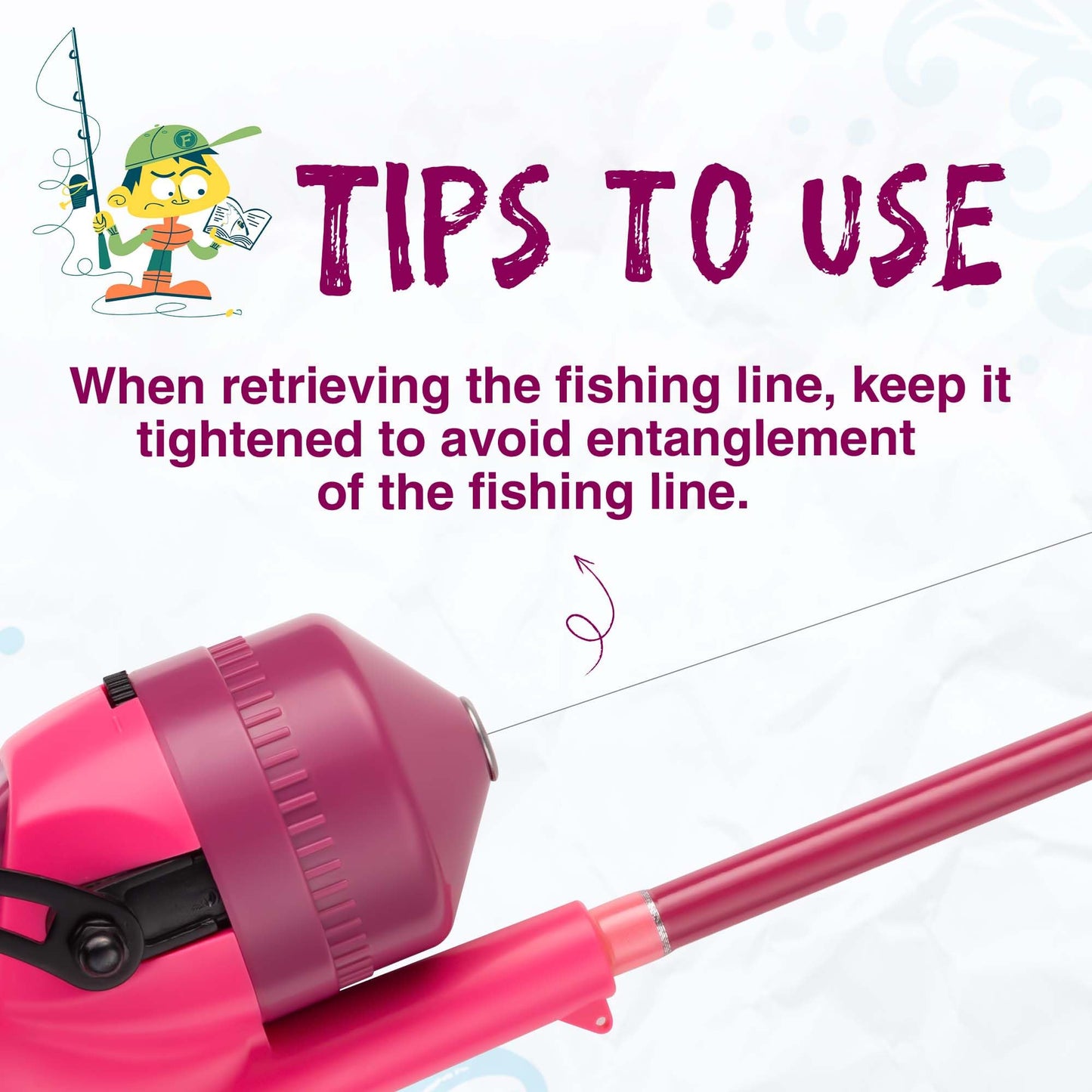 WIDDEN Kids Fishing Pole, Telescopic Fishing Rod, Toddler Collapsible Fishing Rod and Reel Combo with Tackle Box, Fishing Line, Bobber, and Soft Lures for Boy, Girl, Youth, Beginner, Over 3 Years Old