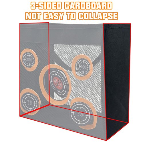 Shooting Practice Target Toy Storage Mesh Bag Compatible with Nerf Darts, Portable & Foldable Dart Zone for Kids Boys Girls 6+