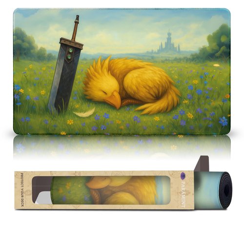 Wizcraft Gaming Guardian of Dreams (Stitched) - MTG Playmat - Compatible with Magic The Gathering Playmat - Play MTG, YuGiOh, TCG - Original Play Mat Art Designs & Accessories
