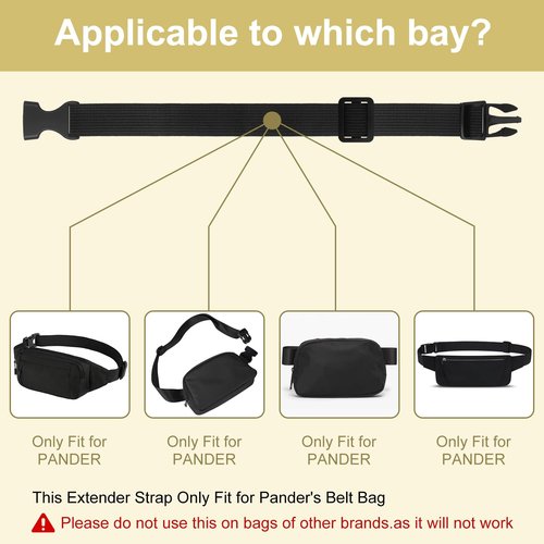 LUSTRIB 1PCS Black Belt Adjustable Strap, Backpack Waist Strap Sternum/Chest Harness Secures Chest Belt with Snap Buckles for Fabric Backpack Straps, Adjustable Backpacking Straps Replacement