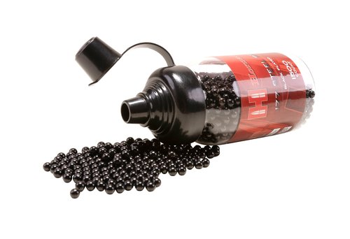 Hornady Black Plated .177 Caliber Steel BB Gun BBs (1500 Count)