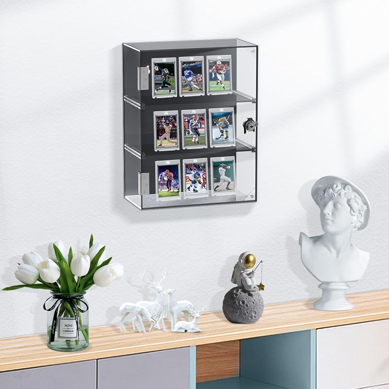 36-Pack 130pt Magnetic Card Holders One Touch Card Protectors, 2.87 x 4.33 in