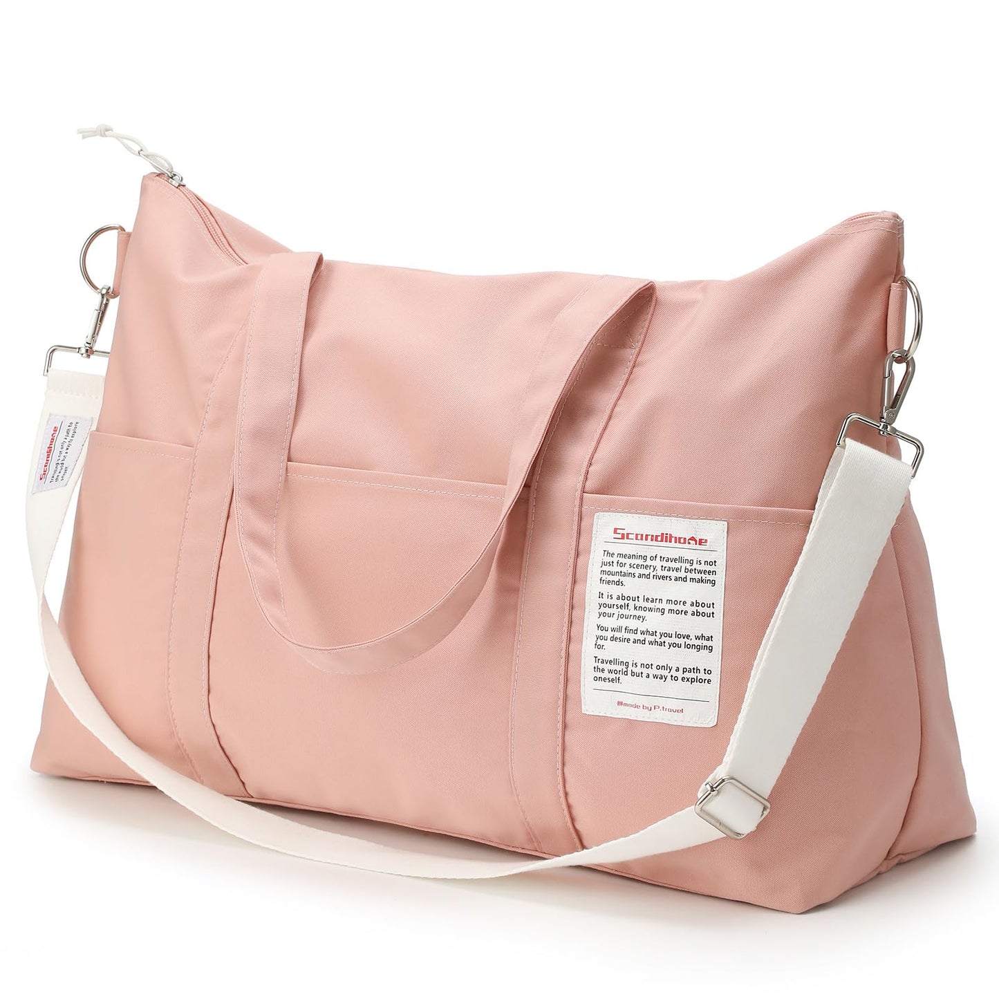 VanFn Duffle Bags, Women Sports Gym Bag, Travel Totes Duffel Bag, Outdoor Weekend Bag, Crossbody Bag, Lightweight Luggage Duffle Backpack, Shoulder Handbag For Men, Scandihome Series