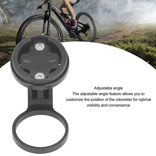 Mountain Odometer Bracket Adjustable Aluminium Alloy Computer Mount Stylish Modern Design for Road (for Bryton)