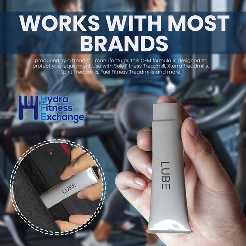 Spirit Sole Fitness Tube of Tread Belt Deck Lube 100% Silicone Lubricant Oil Maintenance Treadmill Lifespan N020001 | Applicator Tube | Reduce Wear & Tear Tread Belt | No Odor & No Propellants N02000