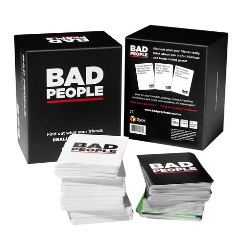 BAD PEOPLE Party Game + After Dark Expansion Set - Hilarious Adult Card Game for Fun Parties and Board Games Night with Your Group - Find Out What Your Friends Really Think of You