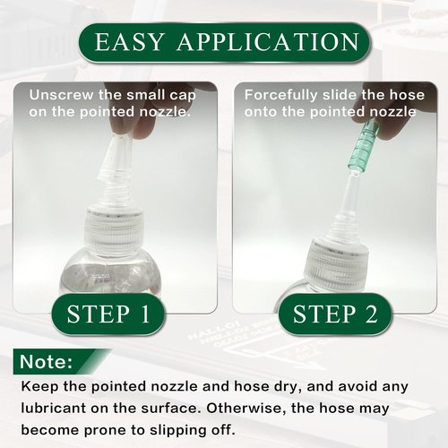 YouYang Treadmill Lubricant 100% Silicone,Treadmill Belt Lubricant Oil,Equipped with a Pointed Nozzle Cap and Extra-Long Hose for Easy Application to Hard-to-Reach Areas, Non-Toxic and Odorless.